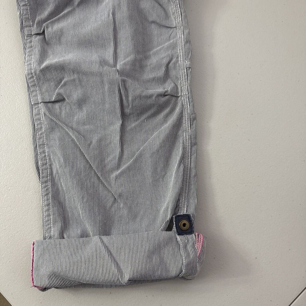 American Eagle Blue White Striped Pants Women’s Size 10 Vintage? - Picture 12 of 16